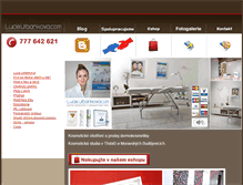 Tablet Screenshot of lucieurbankova.com